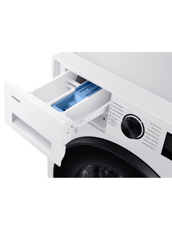 Samsung Πλυντήριο Ρούχων 10kg με Τεχνολογία Ατμού 1400 Στροφών BubbleSoak WW10FG5U34AELE