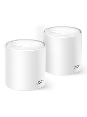 TP-LINK Deco X10 v1 Access Point Wi‑Fi 6 Dual Band (2.4 & 5GHz) σε Διπλό Kit Λευκό TP-LINK Deco X10 v1 Access Point Wi‑Fi 6 Dual Band (2.4 & 5GHz) σε Διπλό Kit Λευκό