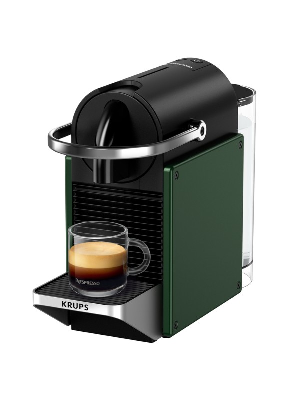 Krups Pixie XN 3063 V Καφετιέρα για Κάψουλες Nespresso Πίεσης 19bar Πράσινη