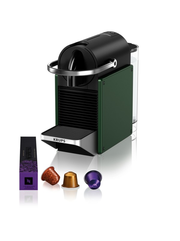 Krups Pixie XN 3063 V Καφετιέρα για Κάψουλες Nespresso Πίεσης 19bar Πράσινη