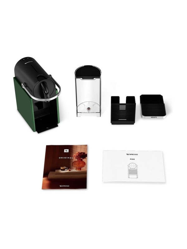 Krups Pixie XN 3063 V Καφετιέρα για Κάψουλες Nespresso Πίεσης 19bar Πράσινη