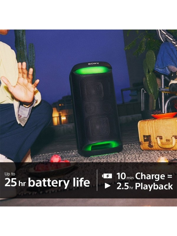 Sony Ηχείο με λειτουργία Karaoke Srsxv500b σε Μαύρο Χρώμα Sony Ηχείο με λειτουργία Karaoke Srsxv500b σε Μαύρο Χρώμα