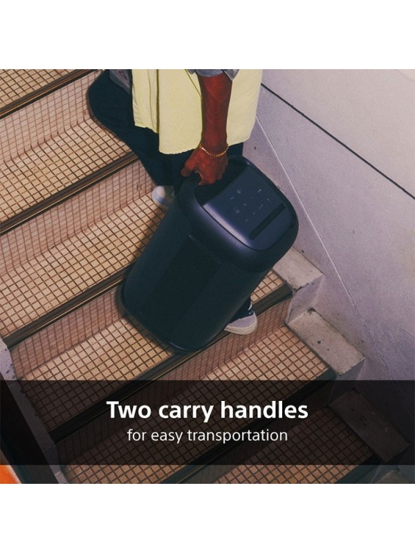 Sony Ηχείο με λειτουργία Karaoke Srsxv500b σε Μαύρο Χρώμα Sony Ηχείο με λειτουργία Karaoke Srsxv500b σε Μαύρο Χρώμα