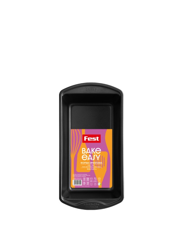 Αντικολλητική Ορθογώνια Φόρμα 23,5×13,3x7cm Bake Easy Fest Αντικολλητική Ορθογώνια Φόρμα 23,5×13,3x7cm Bake Easy Fest