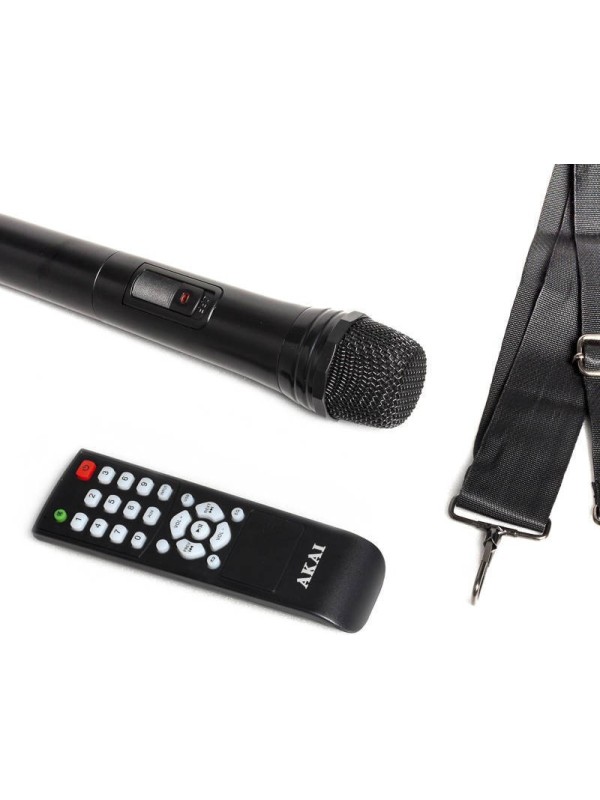 Akai Σύστημα Karaoke με Ασύρματo Μικρόφωνo SS022A-X6 Akai Σύστημα Karaoke με Ασύρματo Μικρόφωνo SS022A-X6