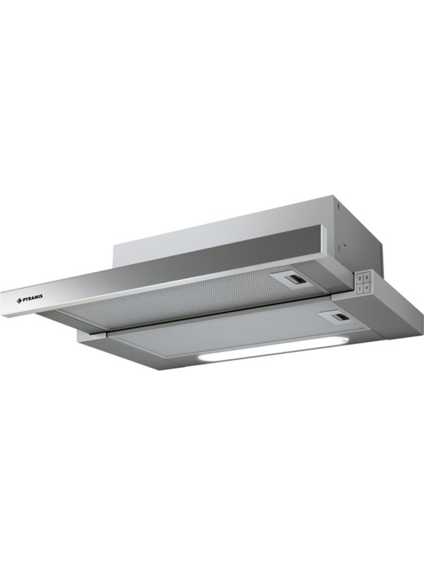 Pyramis Essential Turbo Συρόμενος Απορροφητήρας 60cm Inox Pyramis Essential Turbo Συρόμενος Απορροφητήρας 60cm Inox