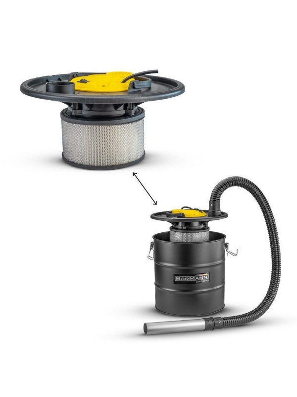 Bormann BVC1000 Σκούπα Στάχτης 1200W με Κάδο 18lt Bormann BVC1000 Σκούπα Στάχτης 1200W με Κάδο 18lt