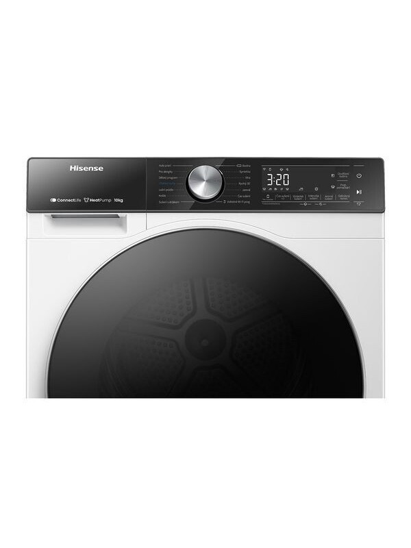 Hisense DH5S102 BW Στεγνωτήριο 10kg A+++ με Αντλία Θερμότητας Hisense DH5S102 BW Στεγνωτήριο 10kg A+++ με Αντλία Θερμότητας