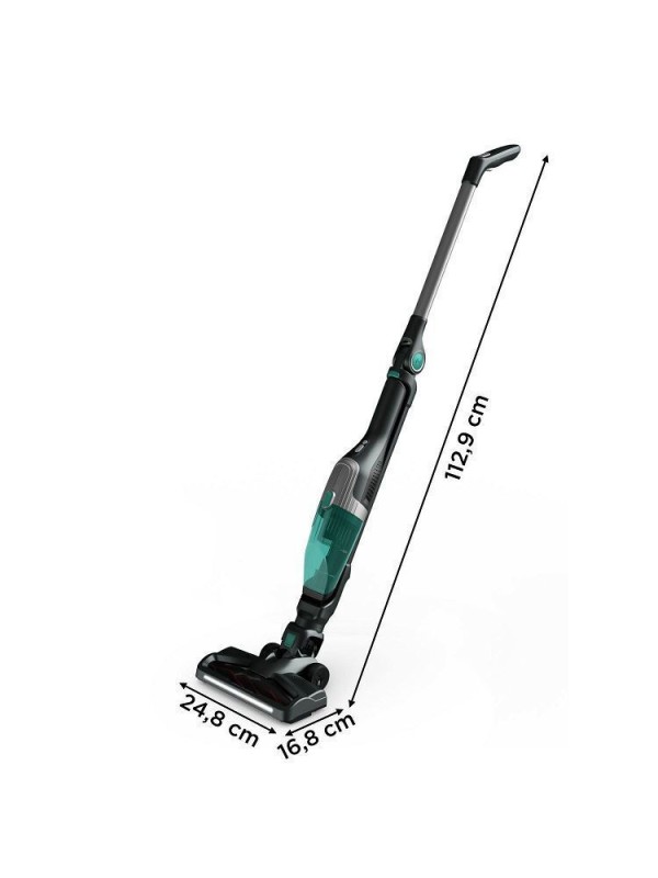 Rowenta RH1239 Επαναφορτιζόμενη Σκούπα Stick Μαύρη