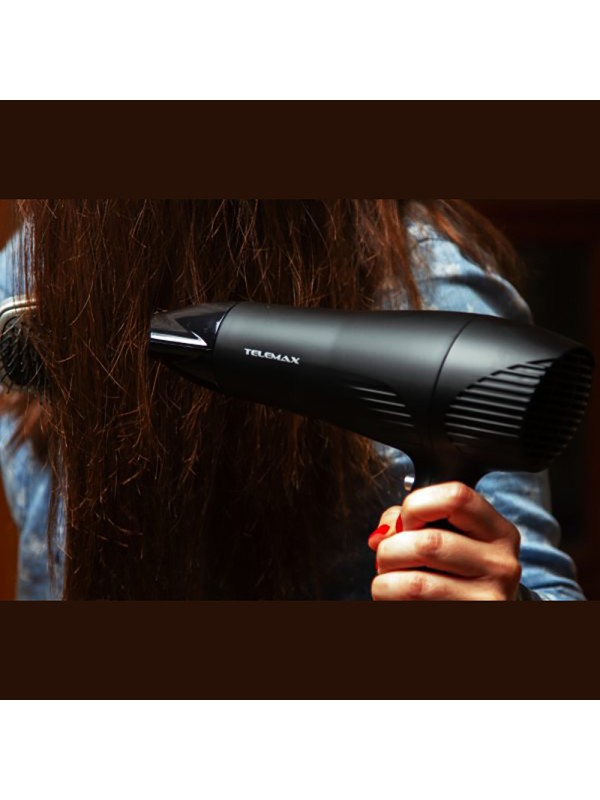 Telemax DW-1402 Πιστολάκι Μαλλιών με Φυσούνα 1800W Telemax DW-1402 Πιστολάκι Μαλλιών με Φυσούνα 1800W
