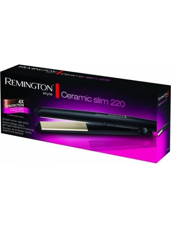 Remington S 1510 ES1 Ceramic Slim με Κεραμικές Πλάκες Ionic 65W