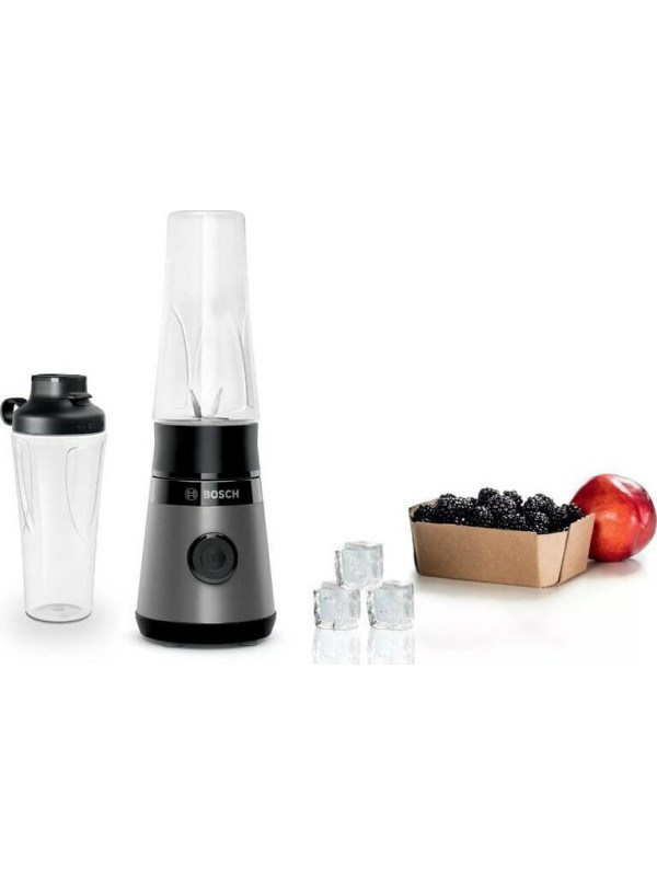 Bosch MMB 2111 S Μπλέντερ για Smoothies 0.65lt 450W Μαύρο Bosch MMB 2111 S Μπλέντερ για Smoothies 0.65lt 450W Μαύρο