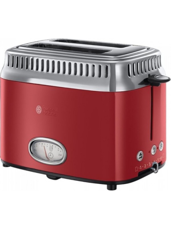 Φρυγανιέρα Russell Hobbs RH 21680-56 Retro RIBBON RED Φρυγανιέρα Russell Hobbs RH 21680-56 Retro RIBBON RED