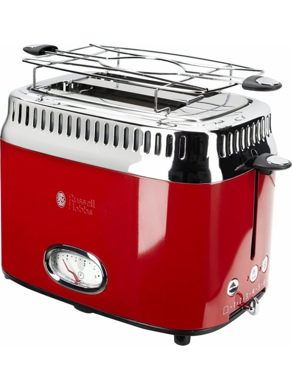 Φρυγανιέρα Russell Hobbs RH 21680-56 Retro RIBBON RED Φρυγανιέρα Russell Hobbs RH 21680-56 Retro RIBBON RED
