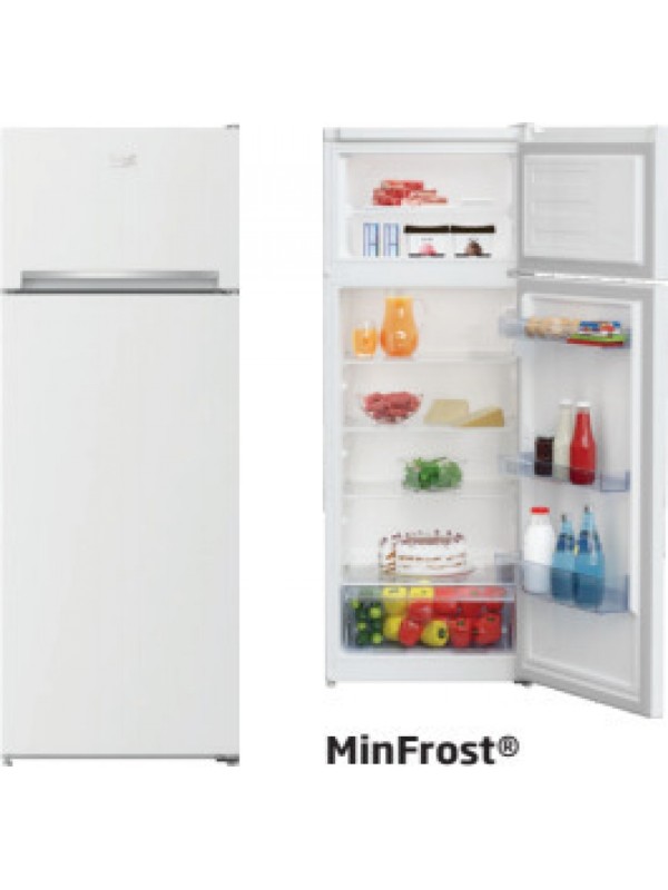 Beko RDSA240K35WN Ψυγείο Δίπορτο 223lt Υ146.5xΠ54xΒ57.4εκ. Λευκό Beko RDSA240K35WN Ψυγείο Δίπορτο 223lt Υ146.5xΠ54xΒ57.4εκ. Λευκό
