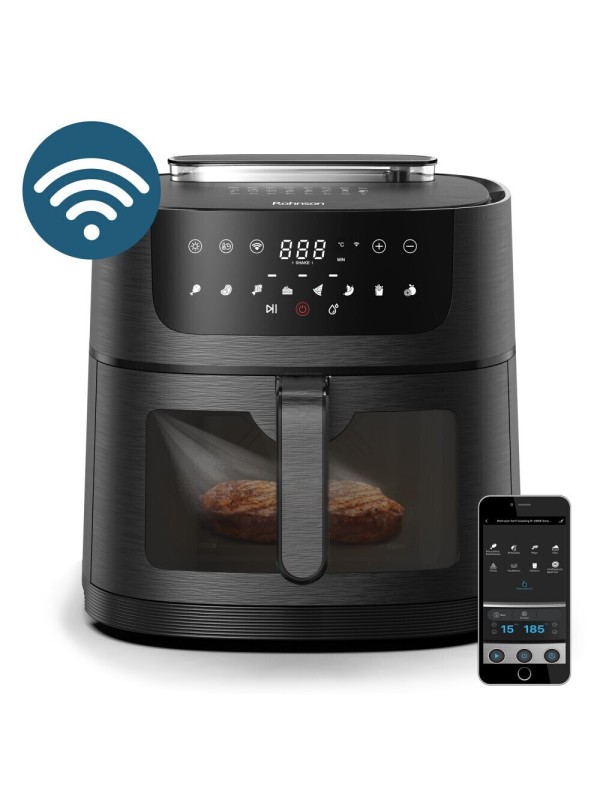 Rohnson R-2858 Φριτέζα Αέρος 8lt Μαύρη Rohnson R-2858 Φριτέζα Αέρος 8lt Μαύρη