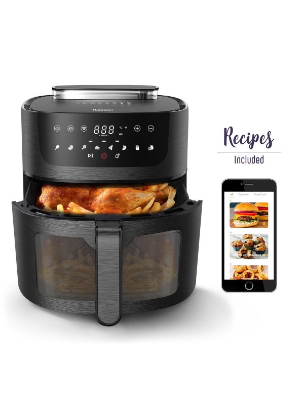 Rohnson R-2858 Φριτέζα Αέρος 8lt Μαύρη Rohnson R-2858 Φριτέζα Αέρος 8lt Μαύρη