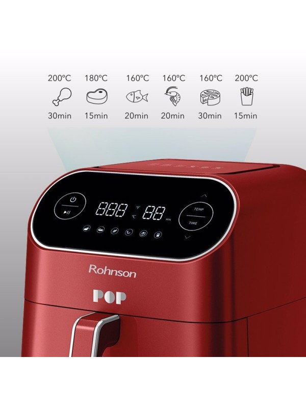 Rohnson R-2859R Φριτέζα Αέρος 7lt Κόκκινη Rohnson R-2859R Φριτέζα Αέρος 7lt Κόκκινη