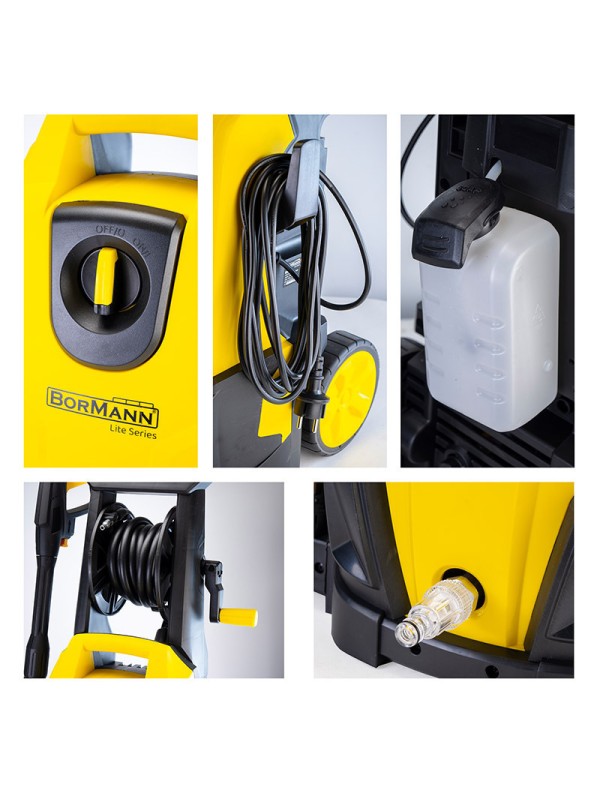 Bormann BPW3210 Πλυστικό Ρεύματος με Πίεση 180bar Bormann BPW3210 Πλυστικό Ρεύματος με Πίεση 180bar