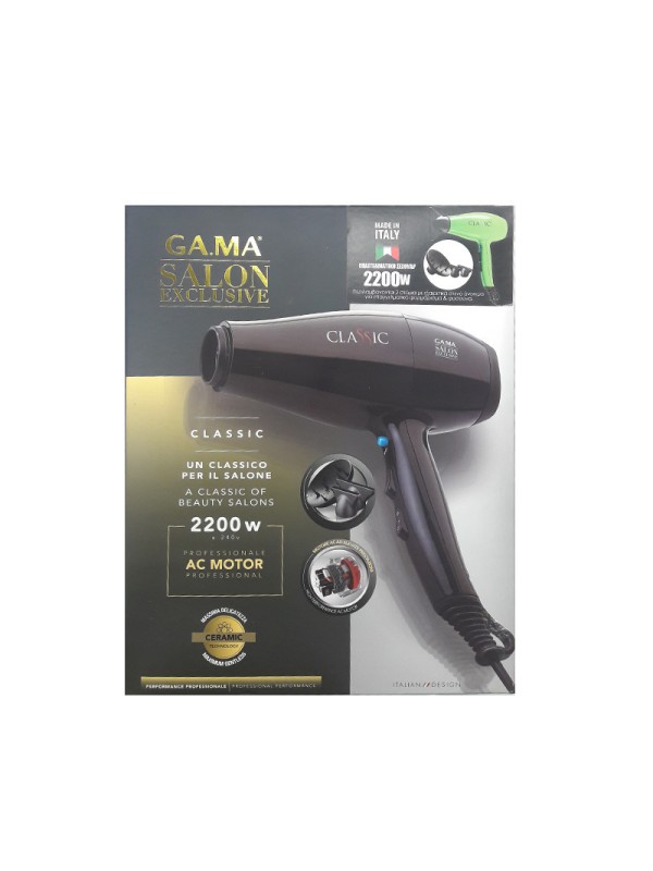 GA.MA A11.CLASSIC.VR-Green Επαγγελματικό Πιστολάκι 2200W 37139 GA.MA A11.CLASSIC.VR-Green Επαγγελματικό Πιστολάκι 2200W 37139