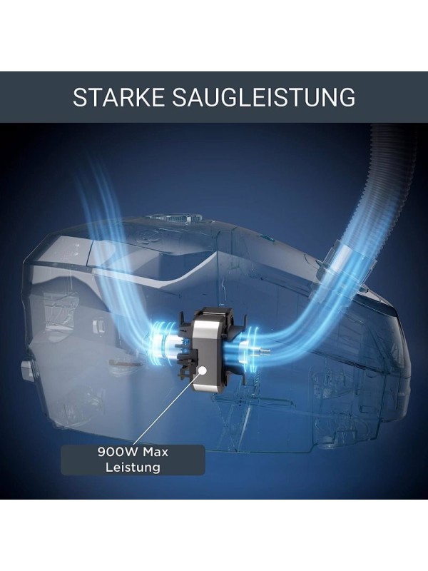 Rowenta RO4933 Green Force Max Ηλεκτρική Σκούπα 900W Μαύρη Rowenta RO4933 Green Force Max Ηλεκτρική Σκούπα 900W Μαύρη