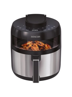 Sencor Φριτέζα Αέρος με Αποσπώμενο Κάδο 5lt Ασημί SFR 5010BK Sencor Φριτέζα Αέρος με Αποσπώμενο Κάδο 5lt Ασημί SFR 5010BK
