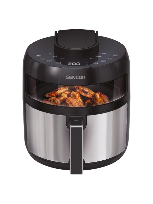 Sencor Φριτέζα Αέρος με Αποσπώμενο Κάδο 5lt Ασημί SFR 5010BK Sencor Φριτέζα Αέρος με Αποσπώμενο Κάδο 5lt Ασημί SFR 5010BK