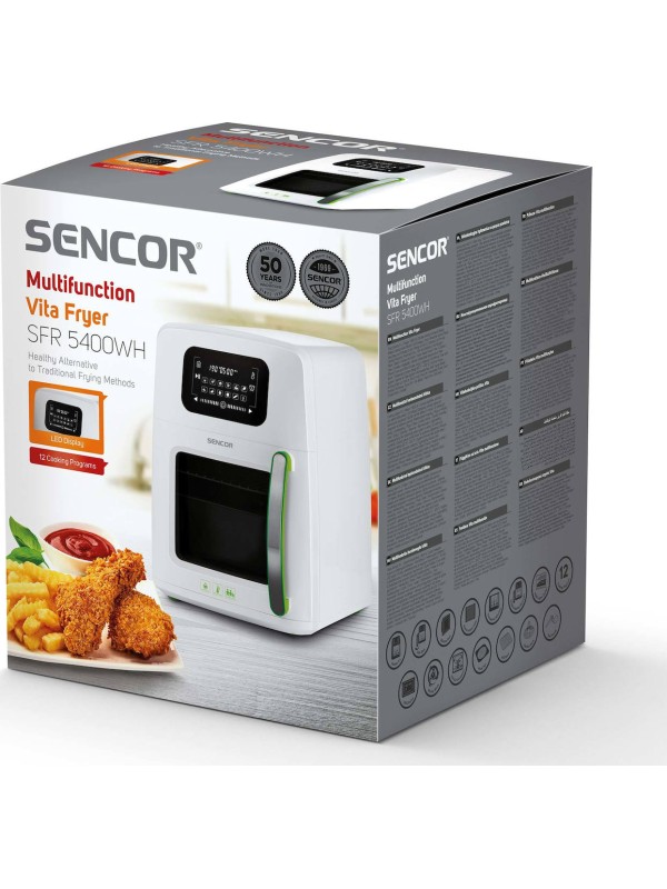 Sencor SFR 5400WH Φριτέζα Αέρος 11lt Λευκή Sencor SFR 5400WH Φριτέζα Αέρος 11lt Λευκή