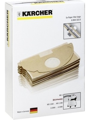 Σακούλες Σκούπας 5τμχ Συμβατή με Σκούπα Karcher 6.904-322.0 Σακούλες Σκούπας 5τμχ Συμβατή με Σκούπα Karcher 6.904-322.0