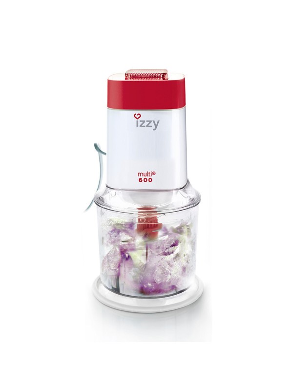 Izzy Multi 600 Red Πολυκόπτης Multi 600W με Δοχείο 600ml Izzy Multi 600 Red Πολυκόπτης Multi 600W με Δοχείο 600ml