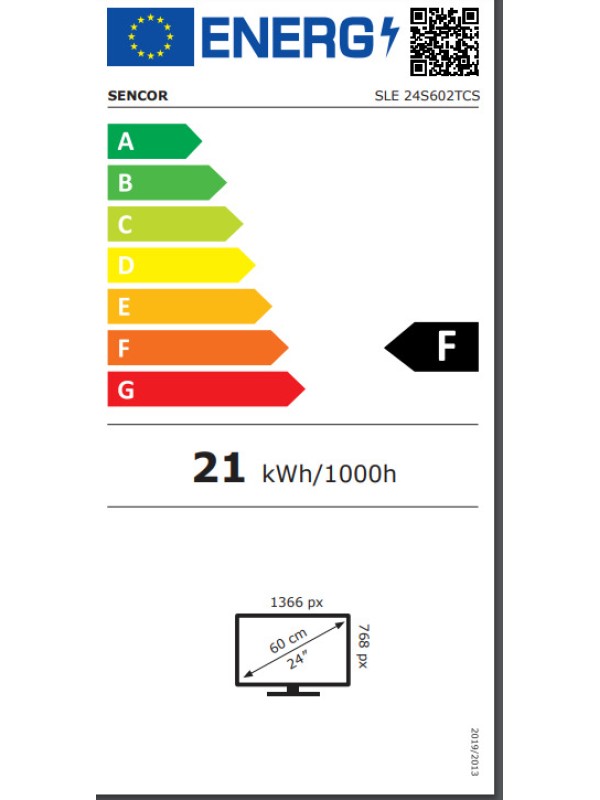 Sencor Smart Τηλεόραση 24" HD Ready LED SLE 24S602TCS Sencor Smart Τηλεόραση 24" HD Ready LED SLE 24S602TCS
