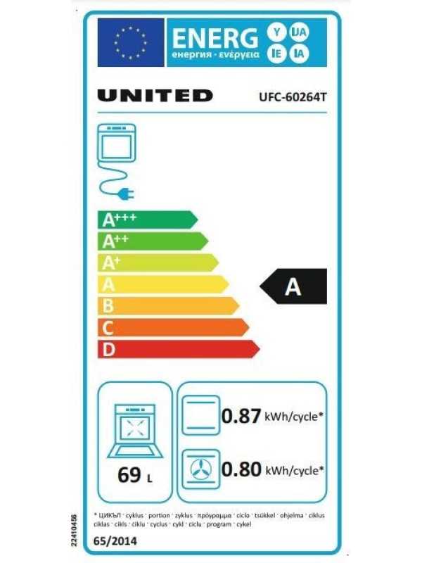 ΚΟΥΖΙΝΑ UNITED UFC-60264 T ΛΕΥΚΗ