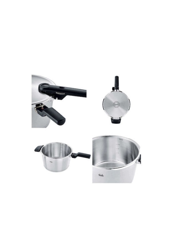 Fissler Vitaquick Premium Χύτρες Ταχύτητας Set Quattro 8lt+4lt Fissler Vitaquick Premium Χύτρες Ταχύτητας Set Quattro 8lt+4lt