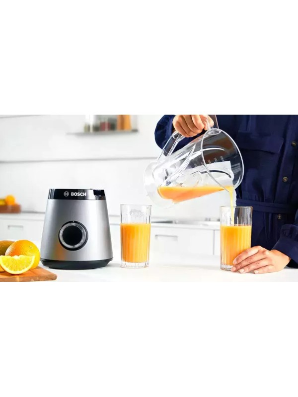 Bosch MMB 6141 S Μπλέντερ για Smoothies 1.5lt 1200W Γκρι Bosch MMB 6141 S Μπλέντερ για Smoothies 1.5lt 1200W Γκρι