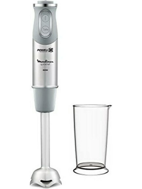 Moulinex DD 650D Ραβδομπλέντερ με Ανοξείδωτη Ράβδο 800W Γκρι