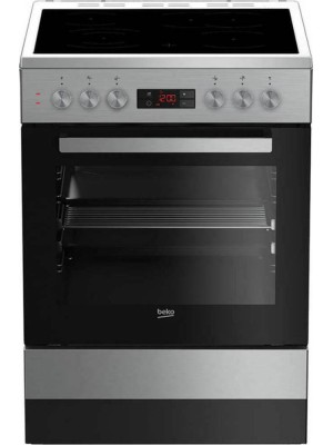 Beko FSM 67320 DXT Κουζίνα 65lt με Κεραμικές Εστίες Π60εκ. Inox Beko FSM 67320 DXT Κουζίνα 65lt με Κεραμικές Εστίες Π60εκ. Inox