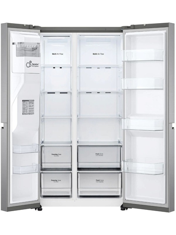 LG GSLV70PZTE.APZQEUR Ψυγείο Ντουλάπα 635lt Total NoFrost Inox LG GSLV70PZTE.APZQEUR Ψυγείο Ντουλάπα 635lt Total NoFrost Inox