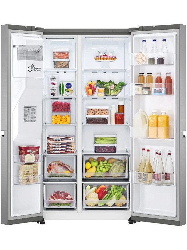 LG GSLV70PZTE.APZQEUR Ψυγείο Ντουλάπα 635lt Total NoFrost Inox LG GSLV70PZTE.APZQEUR Ψυγείο Ντουλάπα 635lt Total NoFrost Inox