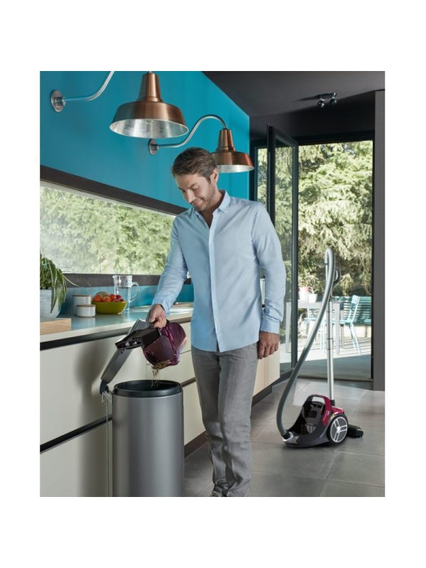 Rowenta RO7213 Silence Ηλεκτρική σκούπα με κάδο 2.5lt Μπορντό Rowenta RO7213 Silence Ηλεκτρική σκούπα με κάδο 2.5lt Μπορντό