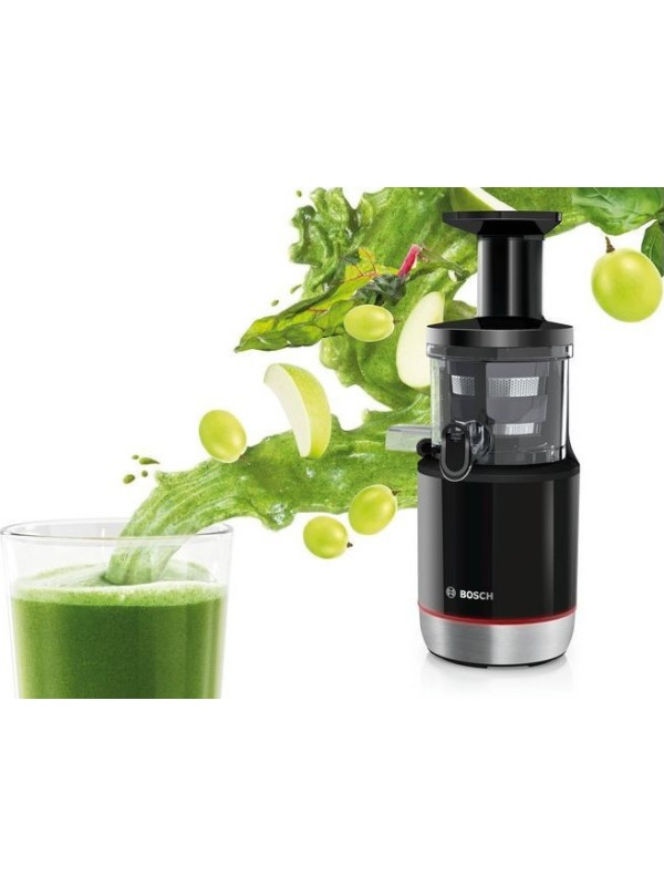 Bosch MESM 731 Αποχυμωτής Αργής Σύνθλιψης 150W Inox Μαύρος