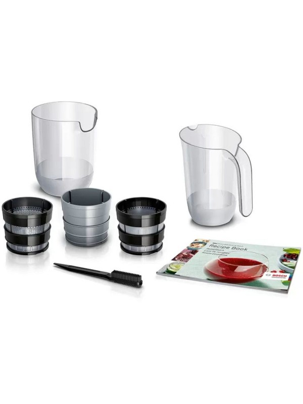 Bosch MESM 731 Αποχυμωτής Αργής Σύνθλιψης 150W Inox Μαύρος