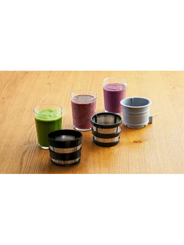 Bosch MESM 731 Αποχυμωτής Αργής Σύνθλιψης 150W Inox Μαύρος