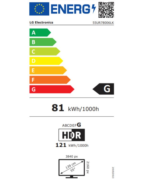 LG Smart Τηλεόραση 55" 4K UHD LED 55UR78006L HDR LG Smart Τηλεόραση 55" 4K UHD LED 55UR78006L HDR