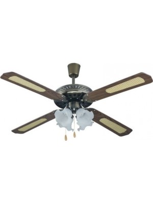 Primo PRCF-80279 Ανεμιστήρας Οροφής 130cm με Φως Καφέ Primo PRCF-80279 Ανεμιστήρας Οροφής 130cm με Φως Καφέ