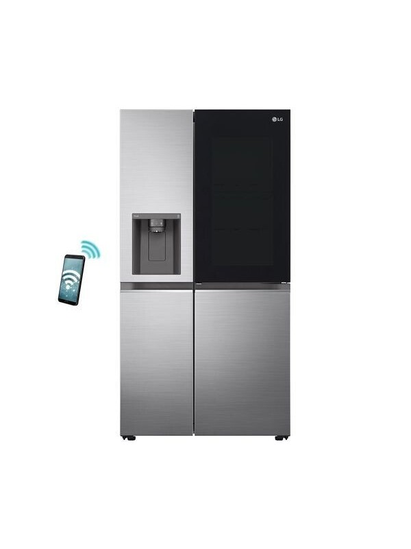 LG GSXV81PZLE Ψυγείο Ντουλάπα 635lt Total NoFrost Inox LG GSXV81PZLE Ψυγείο Ντουλάπα 635lt Total NoFrost Inox