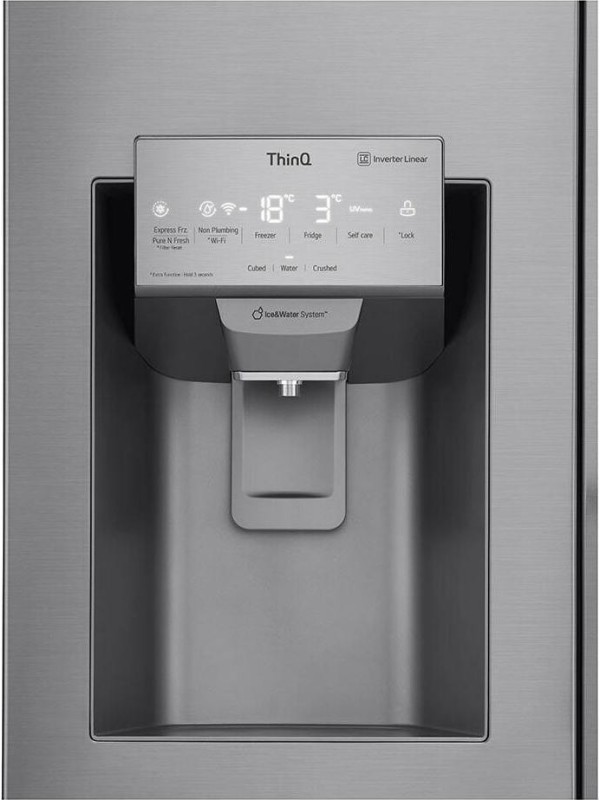 LG GML844PZAE Ψυγείο Ντουλάπα 506lt Total NoFrost Inox