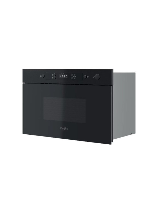 Whirlpool MBNA900B Εντοιχιζόμενος Φούρνος Μικροκυμάτων 22lt Μαύρος  