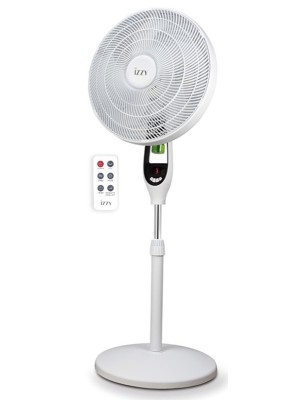 Izzy IZ-9036 Ανεμιστήρας Ορθοστάτης 2 σε 1 70W Διαμέτρου 40cm με Τηλεχειριστήριο Izzy IZ-9036 Ανεμιστήρας Ορθοστάτης 2 σε 1 70W Διαμέτρου 40cm με Τηλεχειριστήριο