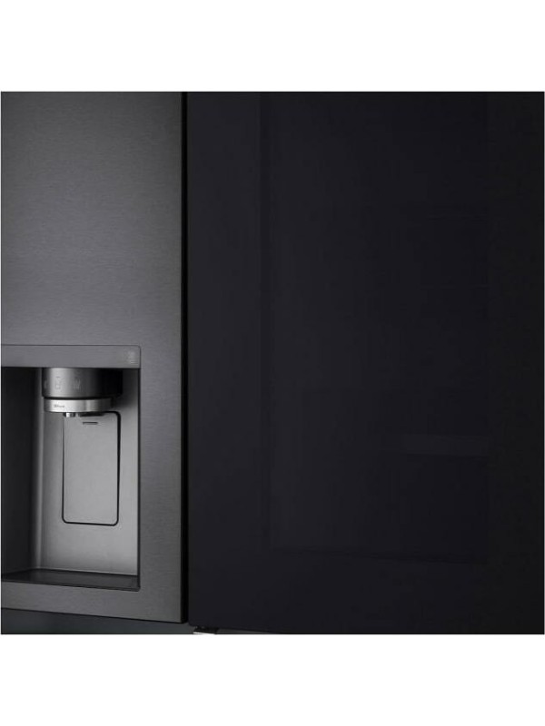 LG GSXV90MCDE Ψυγείο Ντουλάπα 635lt Total NoFrost Μαύρο 