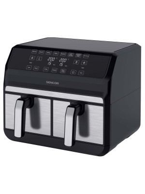 Sencor SFR 9500SS Φριτέζα Αέρος με Διπλό Αποσπώμενο Κάδο 8lt Sencor SFR 9500SS Φριτέζα Αέρος με Διπλό Αποσπώμενο Κάδο 8lt